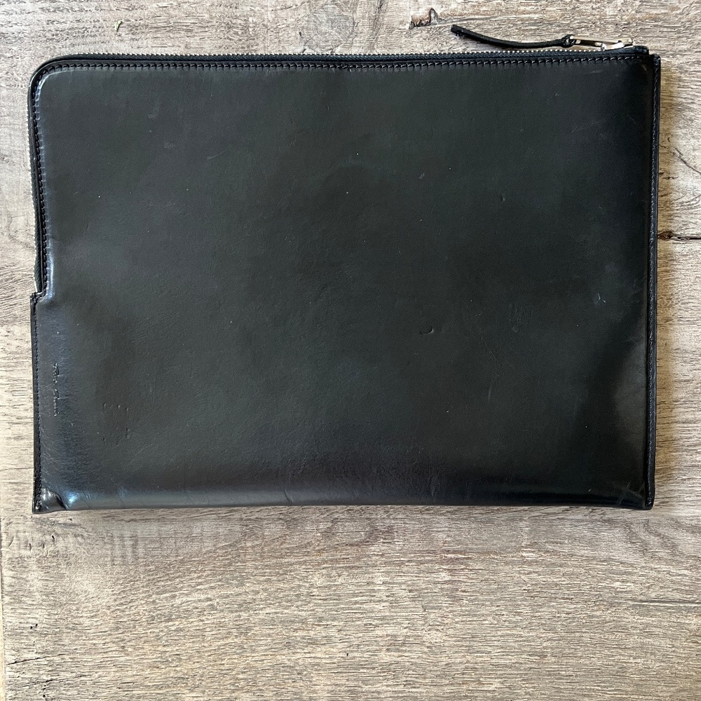 RICK OWENS Leather Envelope - Picture 2 of 4